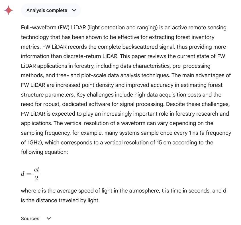 Gemini Abstract output