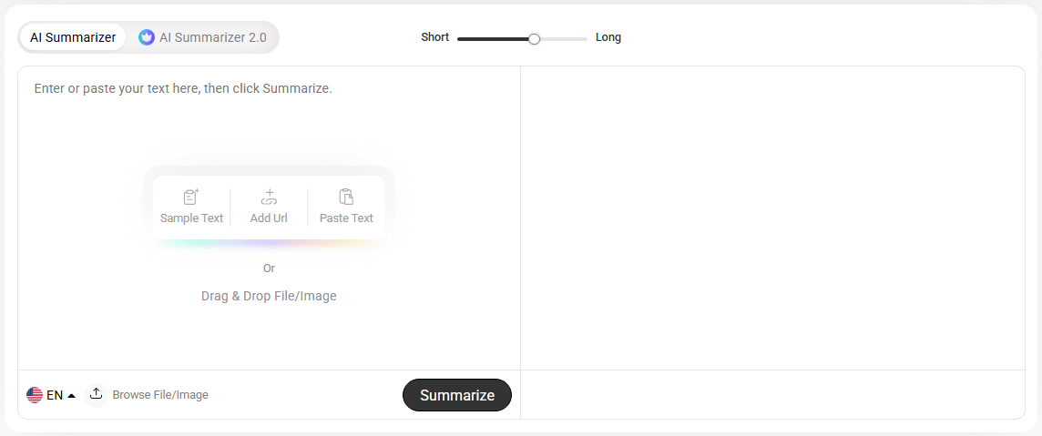 How to use the AI Summarizer